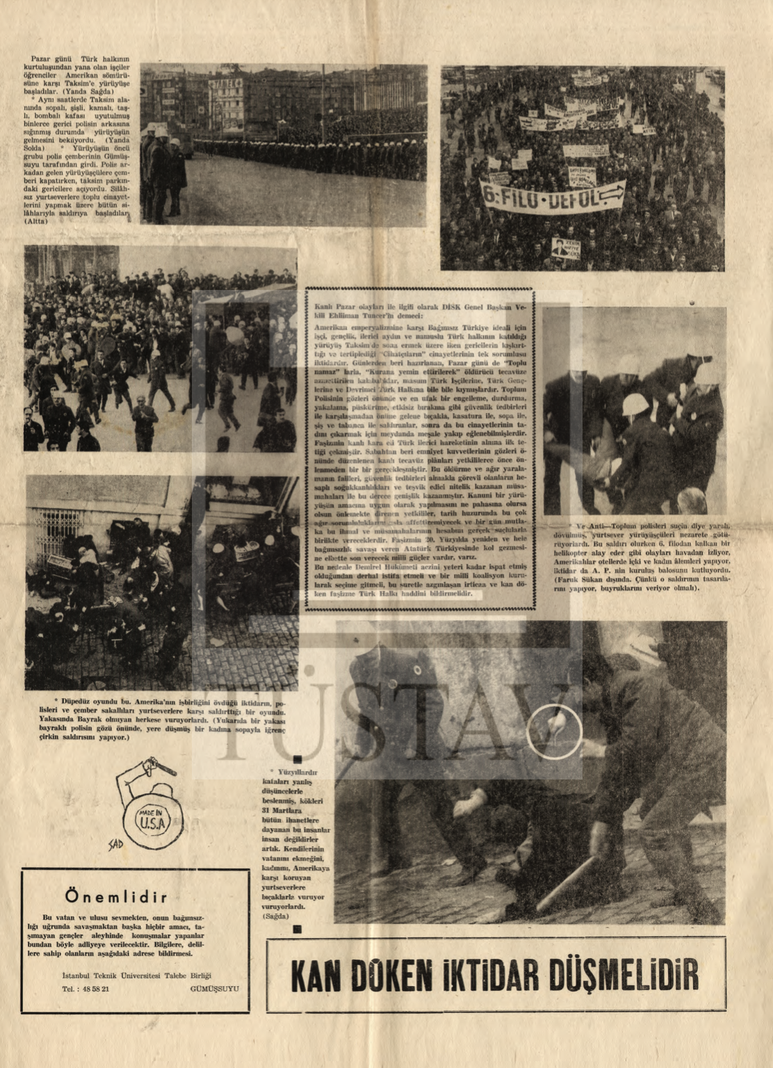TÜSTAV Pamphlet, Page 2